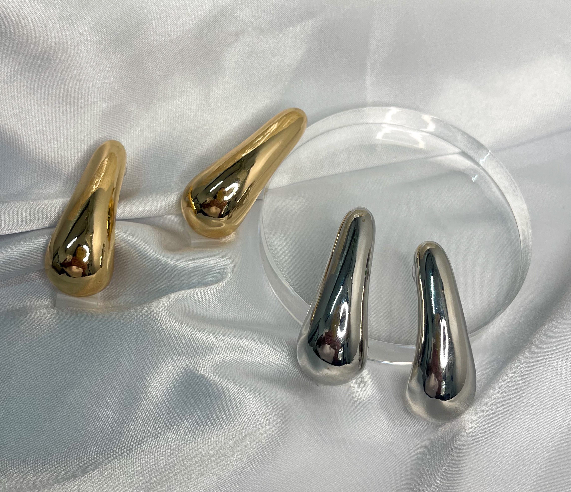 Pendientes largos colgantes