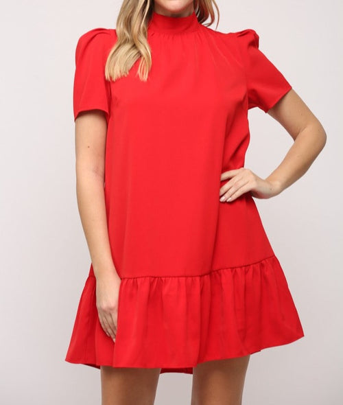red dress refund Strapless Floral Appliqu A-Line Crepe Gown