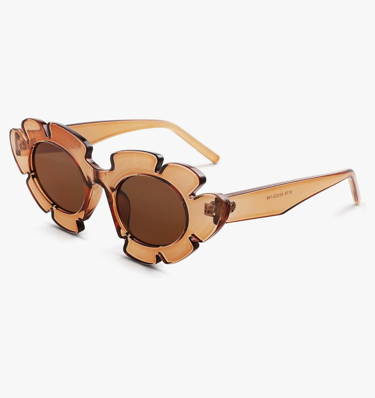 Gafas de sol con flores